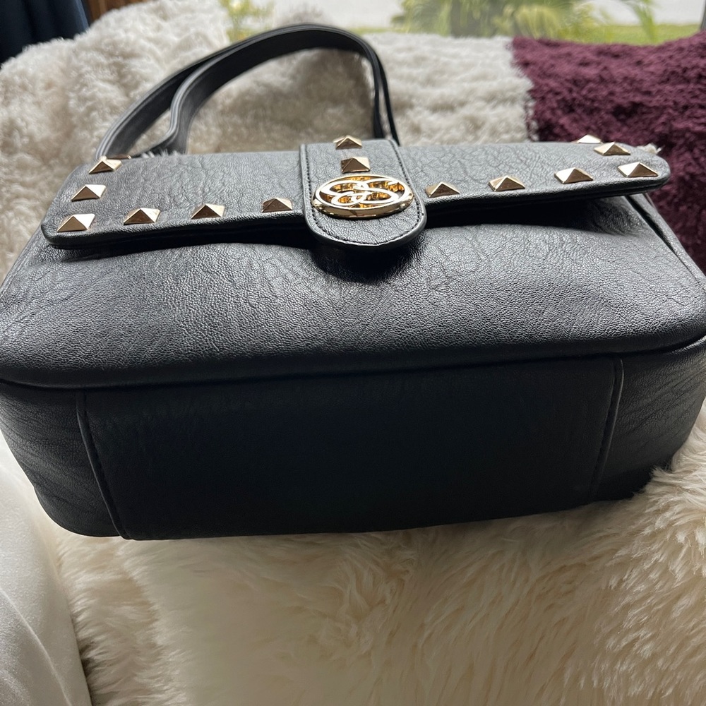 JESSICA SIMPSON Crossbody Bag with Gold Details and Chain Strap In Jenni… - Picture 5 of 16